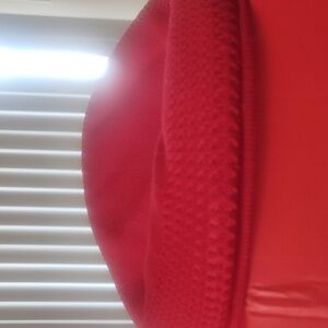 Kangol Vibrant Red Beret with Gold Logo